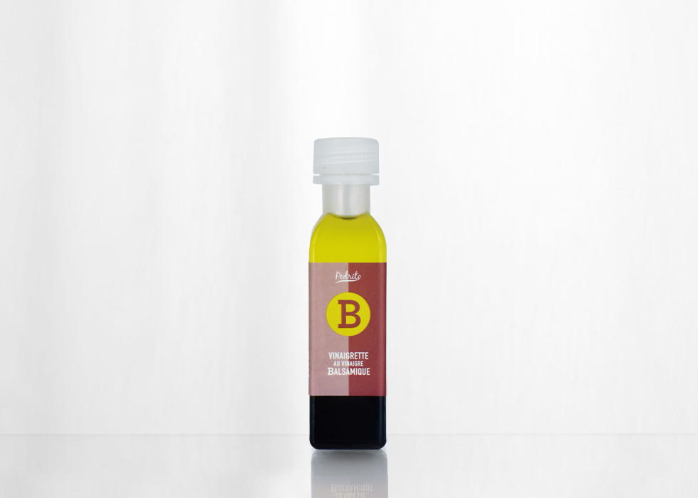 Vinaigrette au Vinaigre Balsamique PEDRITO 30ml (par carton de 176  bouteilles)