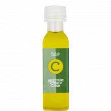 Huile d'Olive à l'extrait de Citron PEDRITO 30ml (par barquette carton de 176 bouteilles)
