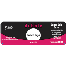 Tarebin Sauce Soja Allégée en Sel dubble 15ml (par 528 unités)