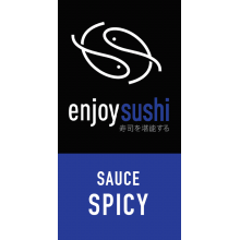 Sauce Spicy Enjoy Sushi 30ml (par carton de 176 bouteilles)