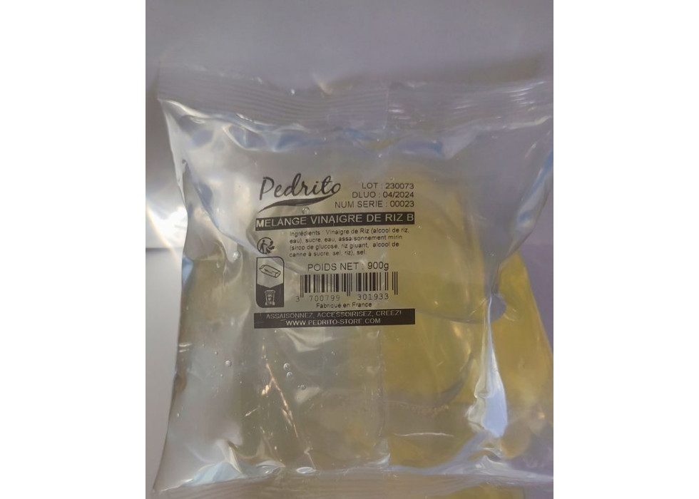 MELANGE VINAIGRE DE RIZ B POCHE 900G (x10) ST